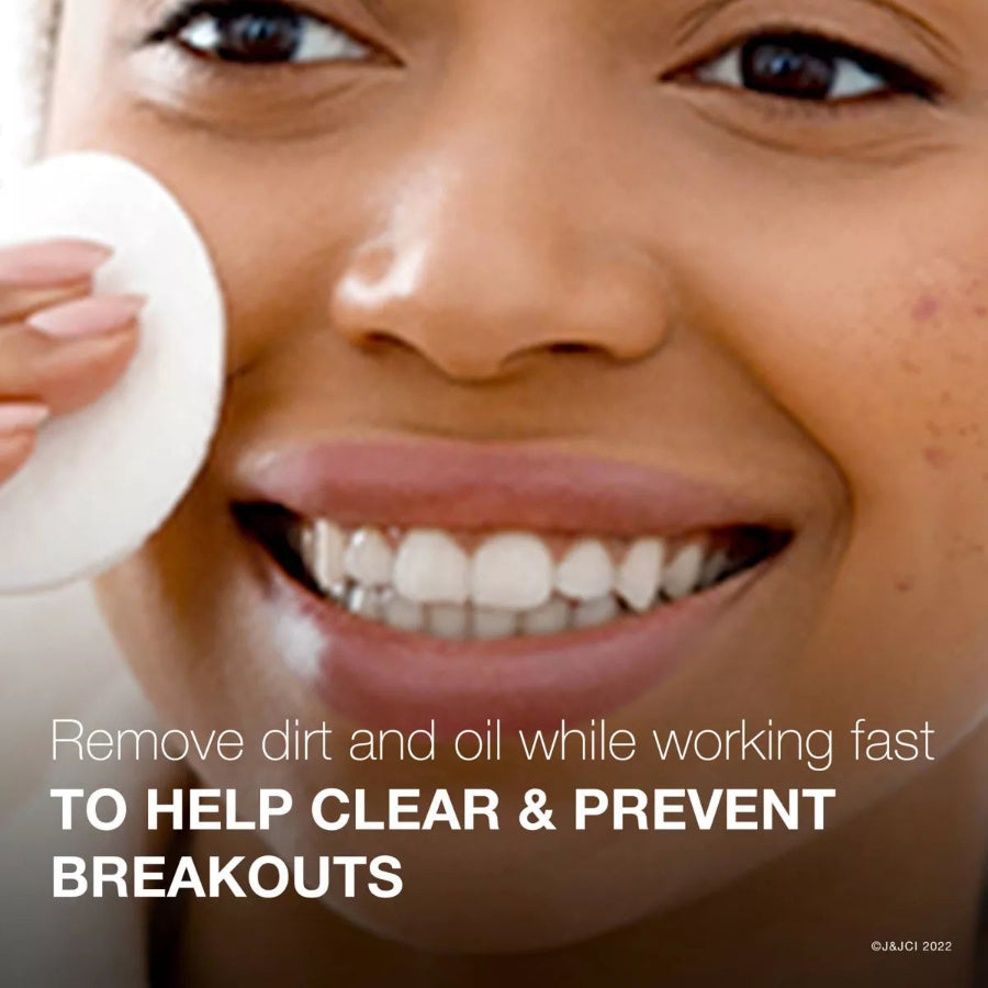 Neutrogena Rapid Clear Maximum Strength Acne Face Pads for Acne-Prone Skin - 60 Ct